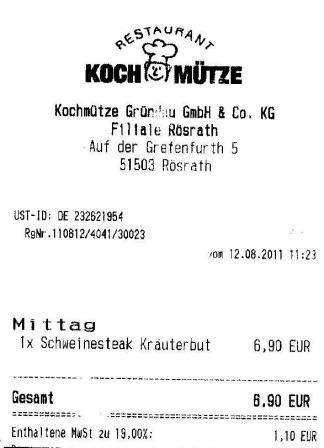 gmsd Hffner Kochmtze Restaurant